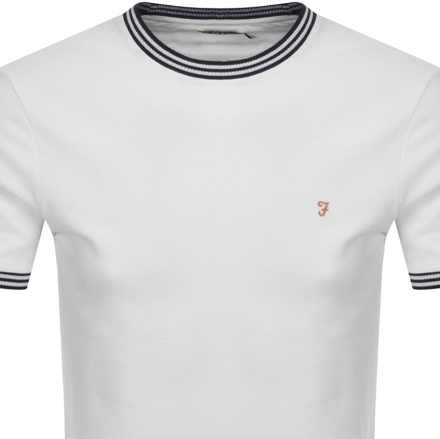 Alternative Image for ProductFarah Vintage Texas T Shirt White2